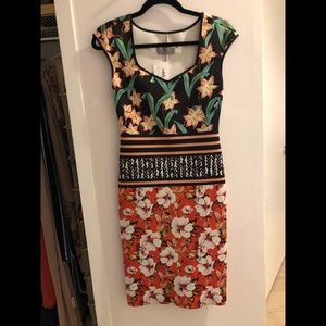 Clover Canyon floral sheath dress